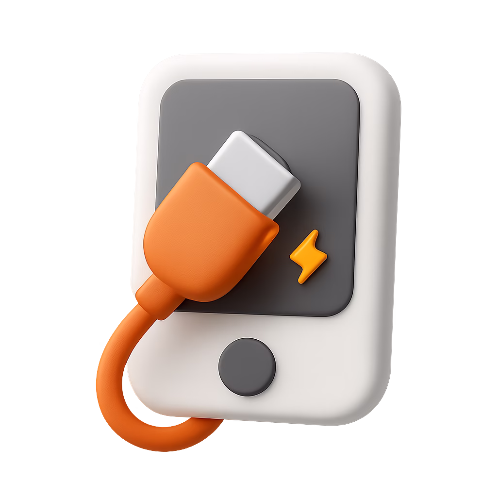 charging icon graphic