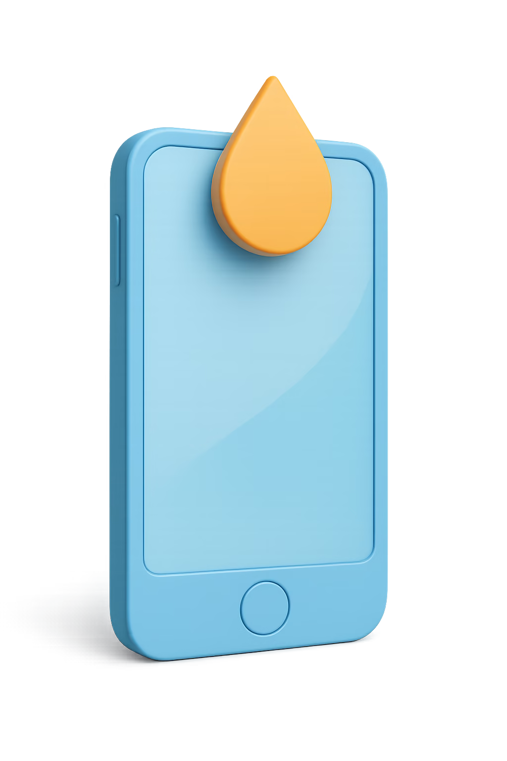 phone water damage graphic icon