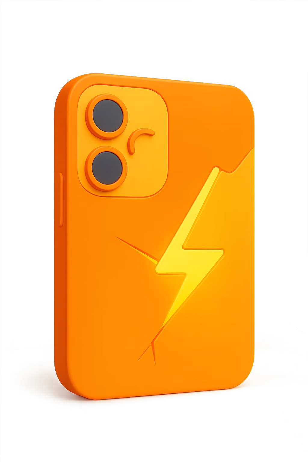 broken back glass phone graphic icon