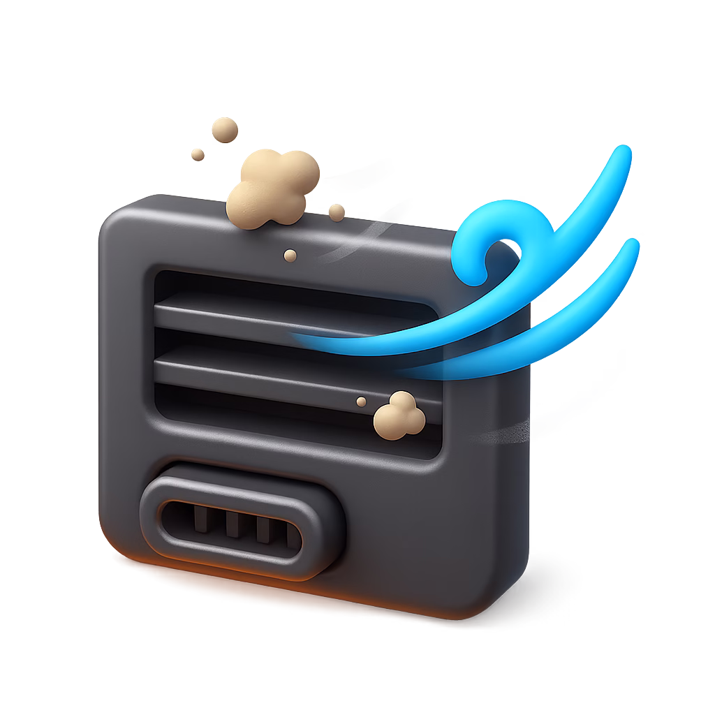 fan power gaming console graphic icon