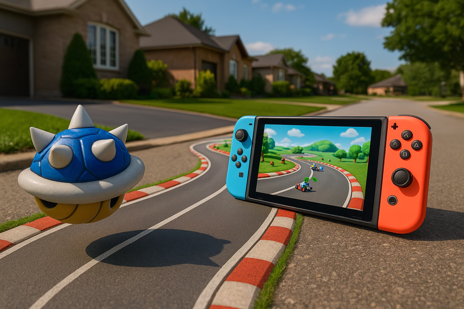 blue shell mario kart