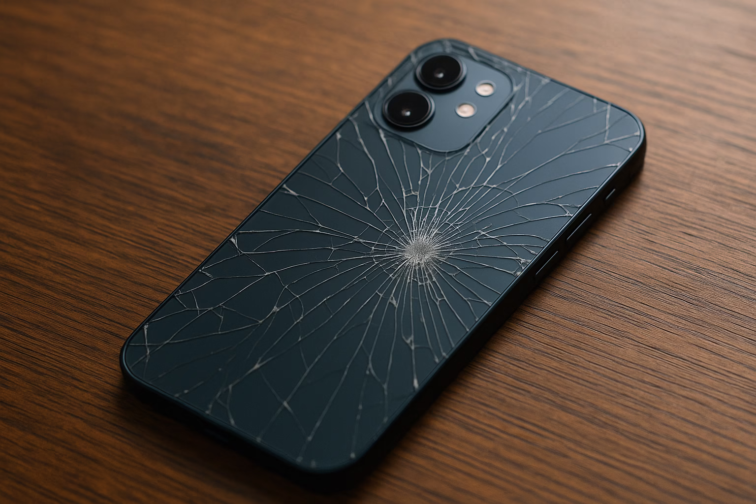 back glass broken on iphone